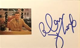 Alan Thicke 1947-2016 Autogramm signiert Karte m.Bild 8x12cm