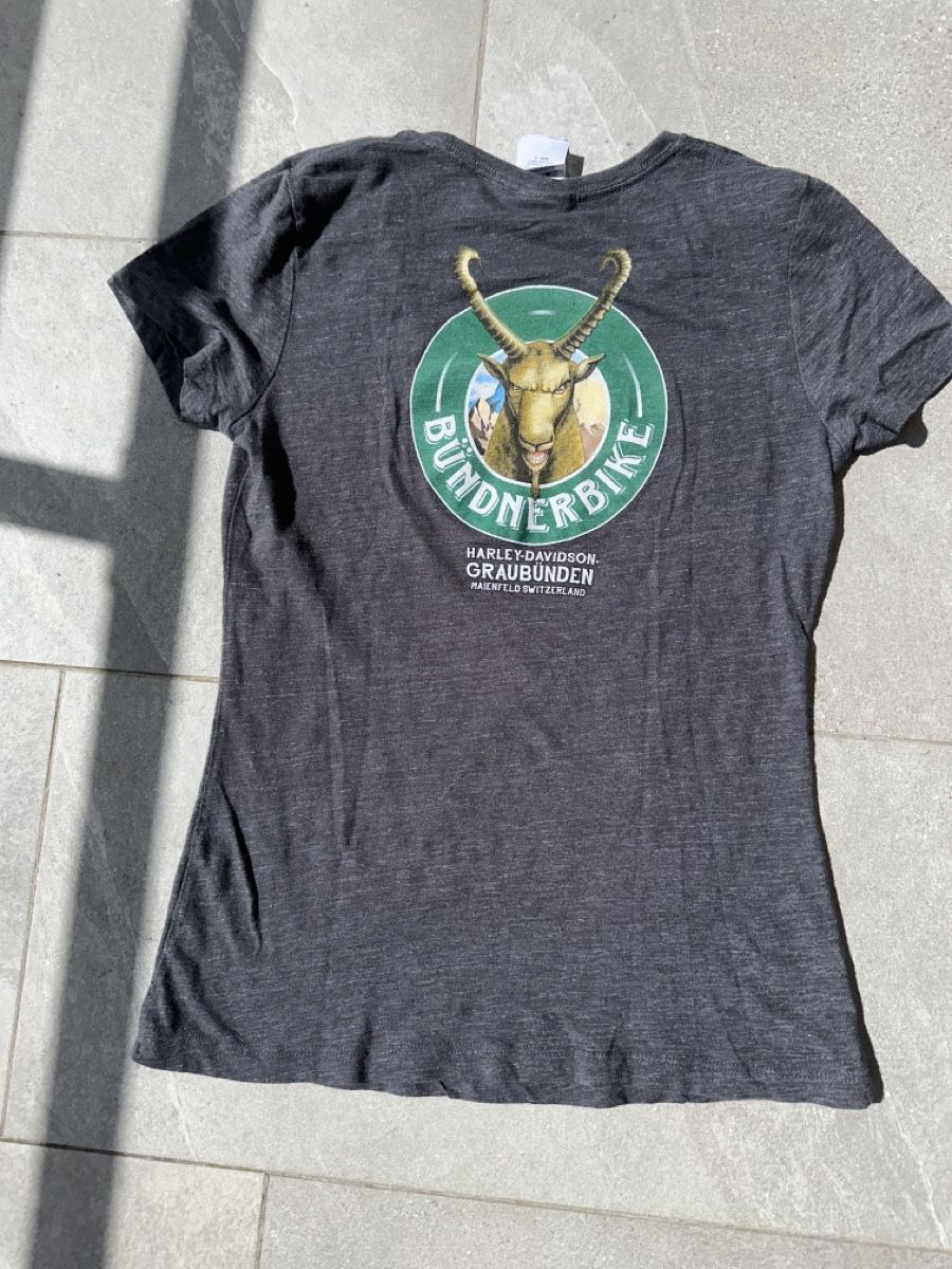 Harley-Davidson T-Shirts: T-Shirt Harley Davidson Gr. S grau #1 – Gebraucht aus Wald AR von sar_x867 1