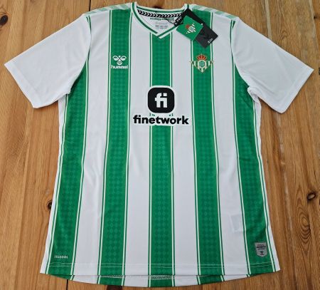 Real Betis Sevilla Trikot NEU Hummel Gr. L Spanien Fussball