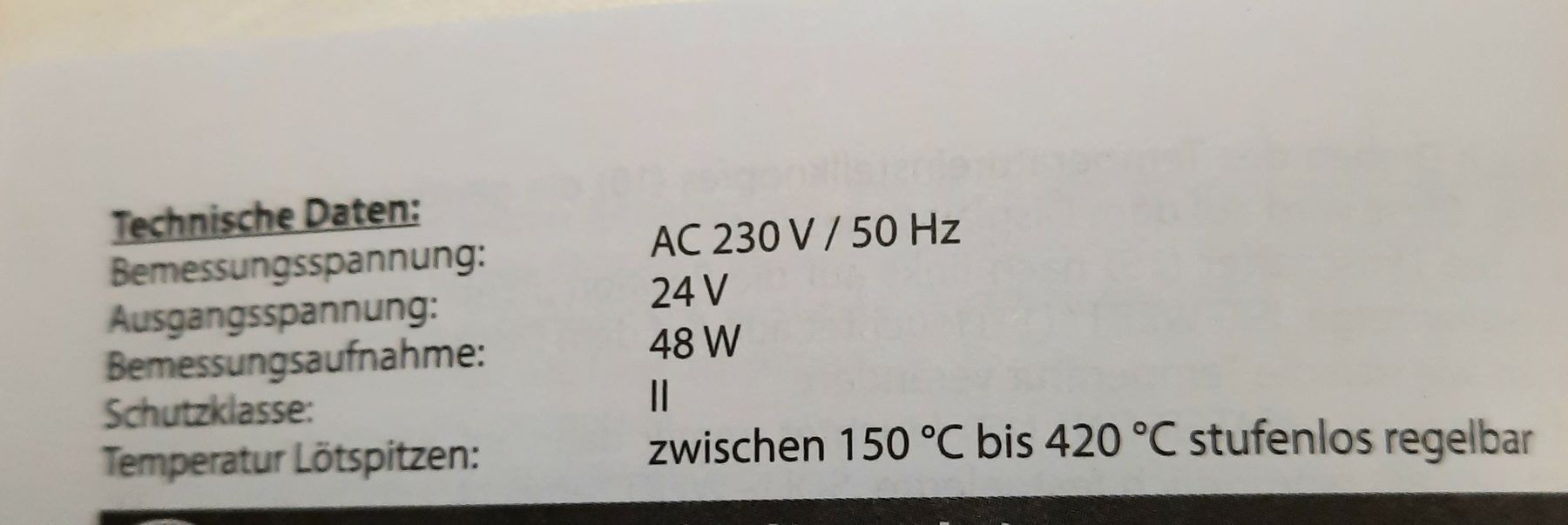 Tutti gli attrezzi: Lötstation CFH – Usato da Basel venduto da Hammerhai 5