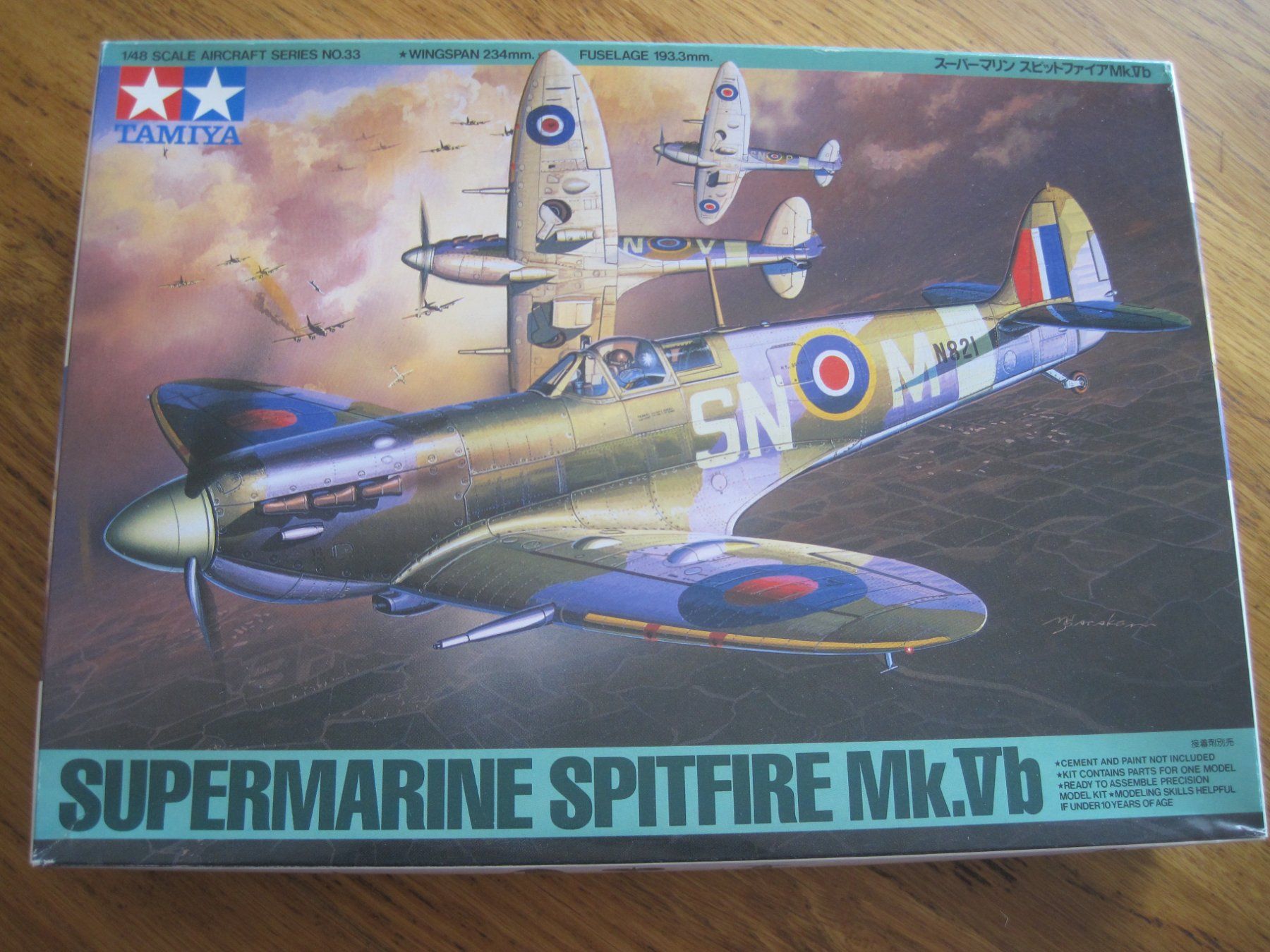 Tamiya Modellbausätze & Standmodelle: Supermarine Spitfire Mk . Vb 1/48 Tamiya NEU – Neu und originalverpackt aus Gossau SG von Noryflory