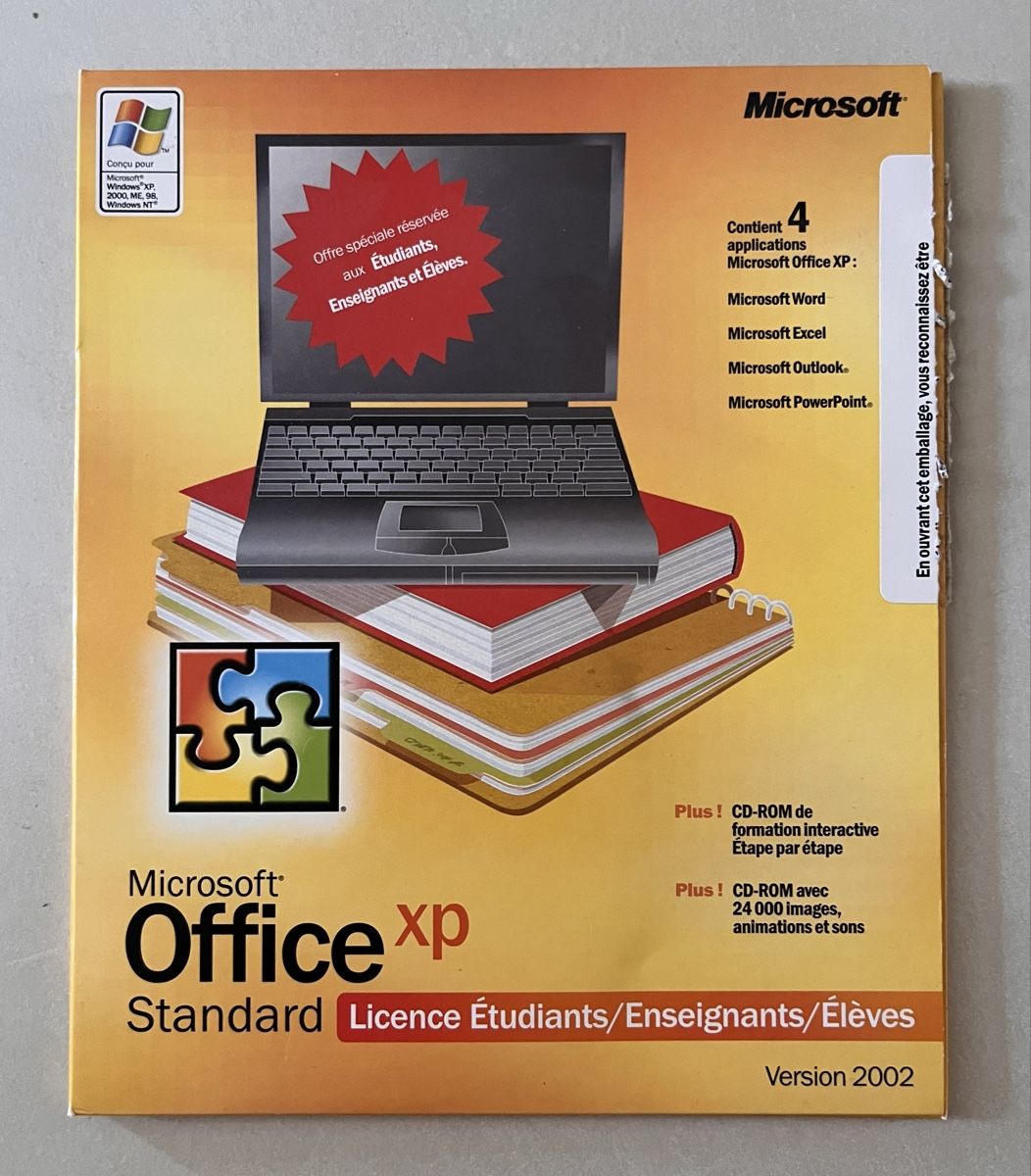 Microsoft Software: Office XP – Gebraucht aus La Neuveville von Oxalis-Studios