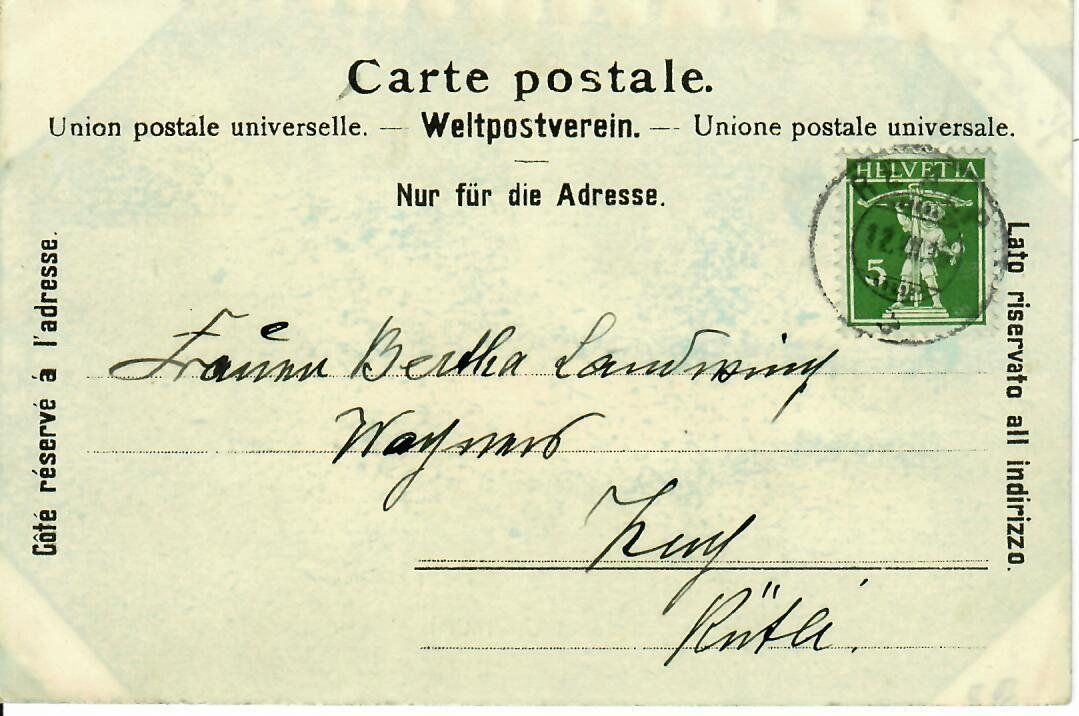 Cartes postales: Realp und Ursernthal – D'occasion à Hochdorf par Ziegel-16 1