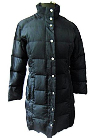 Gr. 38 40 VALINO Daunenjacke Kurzmantel Steppjacke 90cm lang