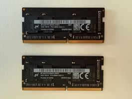 Micron/Crucial RAM 8GB Kit (2x4GB) DDR4 2666V SODIMM 1RX16
