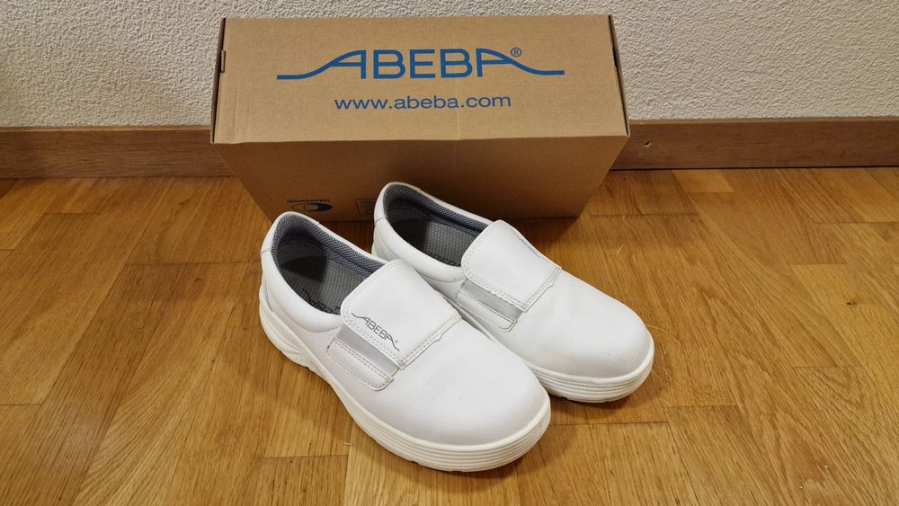Abeba Weiß S2 Esd ABEBA 711032 X-LIGHT Loafer, S2, SRC, Weiß, Größe 35 Abeba Sicherheitsslipper 7131032