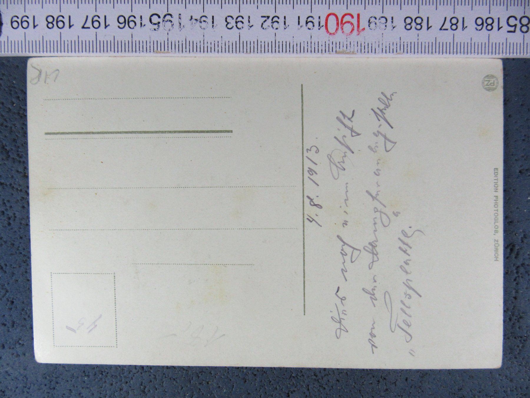 Cartoline postali: URNERSEE TELLSPLATTE  URI AK 1913 – Usato da Ettingen venduto da Hausi4711 1