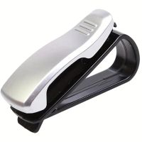 Sonnenbrillenhalter Auto Sonnenblende Klipp Clip, weiss
