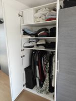 PAX IKEA - Kleiderschrank weiss 2-türig 100x64x236