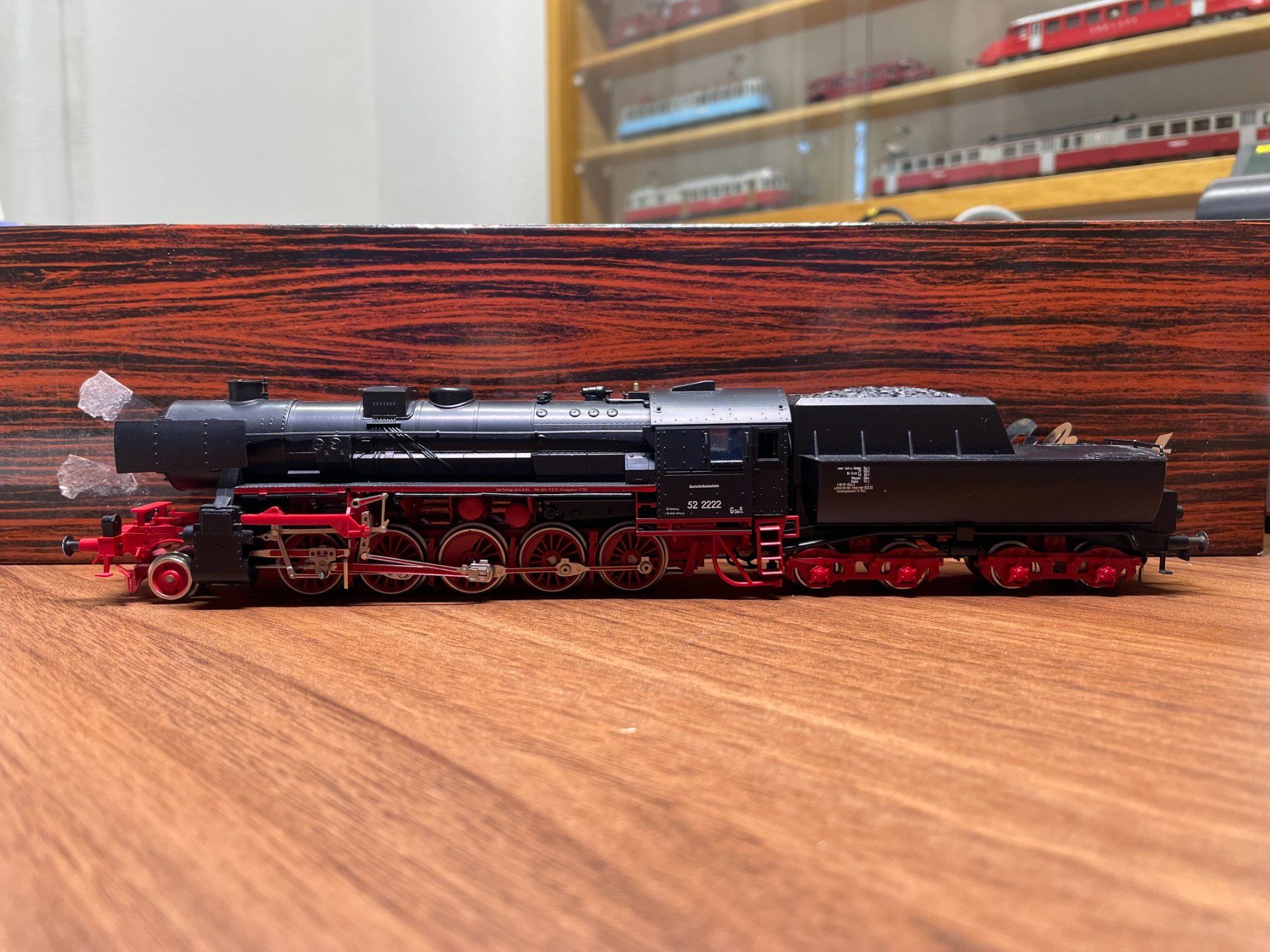 Liliput Modellini di ferrovie: Liliput DR BR 52 2222 in DC analog – Usato da Villmergen venduto da Mfritz