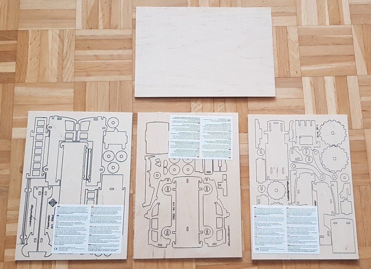 Kit bricolage: Laubsägevorlage Pebaro, Sperrholz – Nuovo e nell'imballaggio originale da Turbenthal venduto da lau_2nrd 4