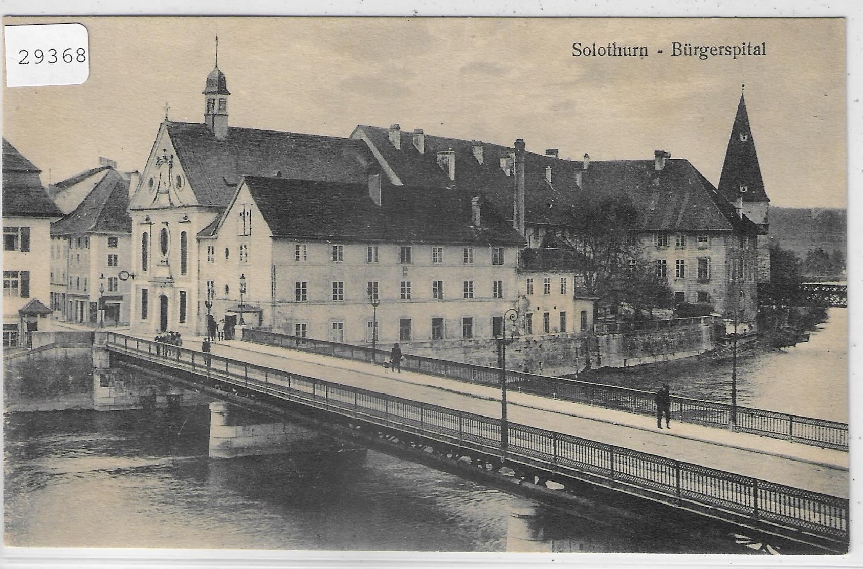 Cartoline postali: Solothurn - Bürgerspital – Usato da Ettingen venduto da Kartenplanet