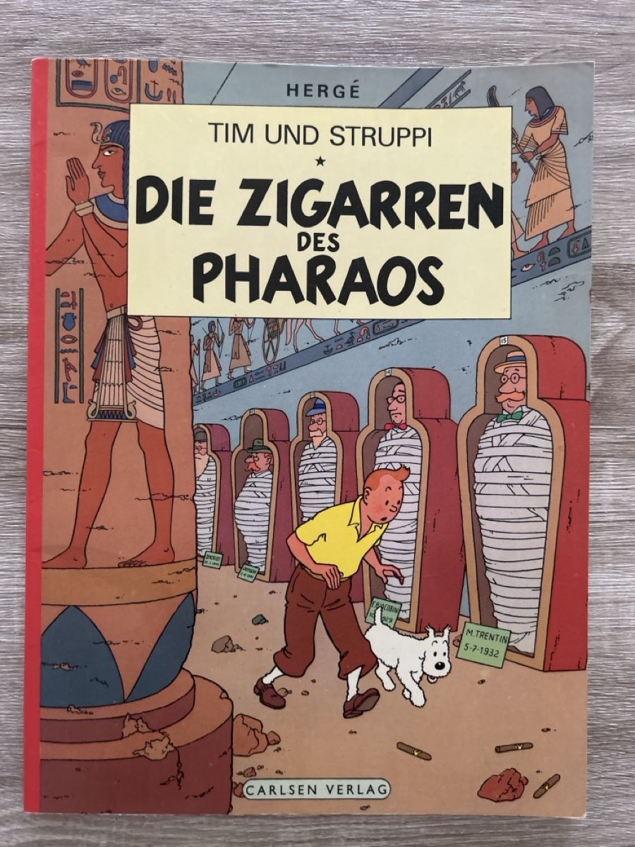 Fumetti: Tim und Struppi - Die Zigarren des Pharaos – Usato da Pully venduto da Artinka