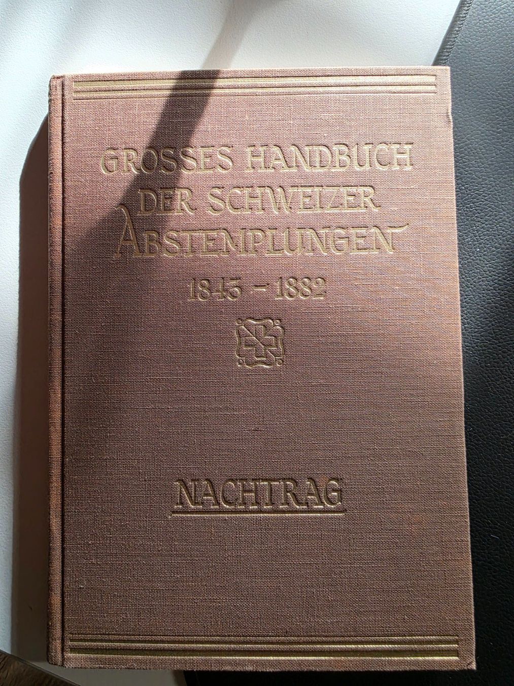 Bücher: Das grosse Handbuch der Schweizer Abstemplungen 1954 – Gebraucht aus Walterswil BE von Lonitti 1