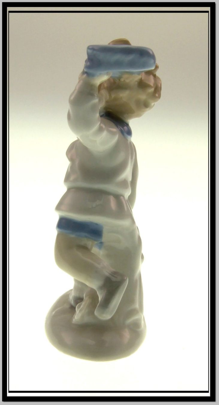 Statuette: Junge mit Zicklein GDR Gräfenthal Porzellanfigur 🍀 – Usato da Schmitten FR venduto da Rimonimus 3