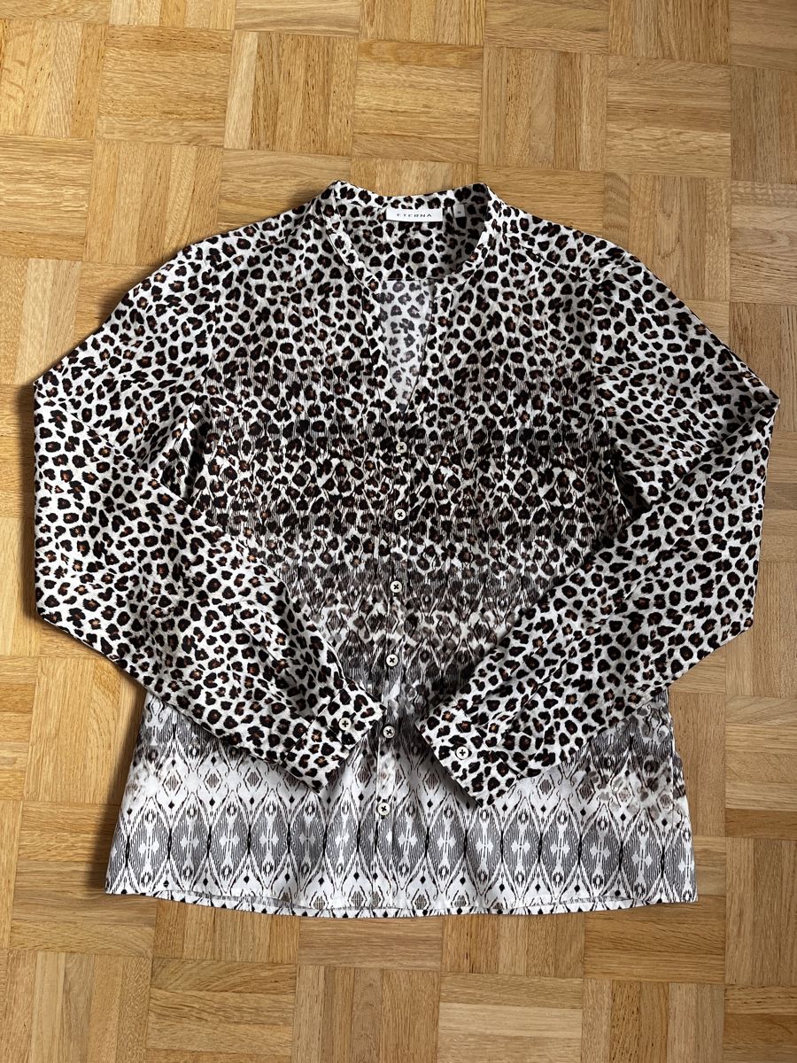 Eterna Camicette: Eterna Bluse Tigermuster Gr. 36 – Usato da Zürich venduto da Kleanthy 5