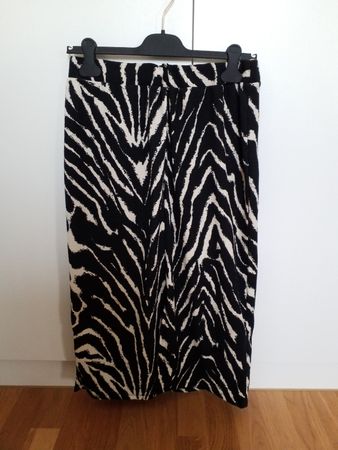 Monki Zebra Print Skirt - Size S