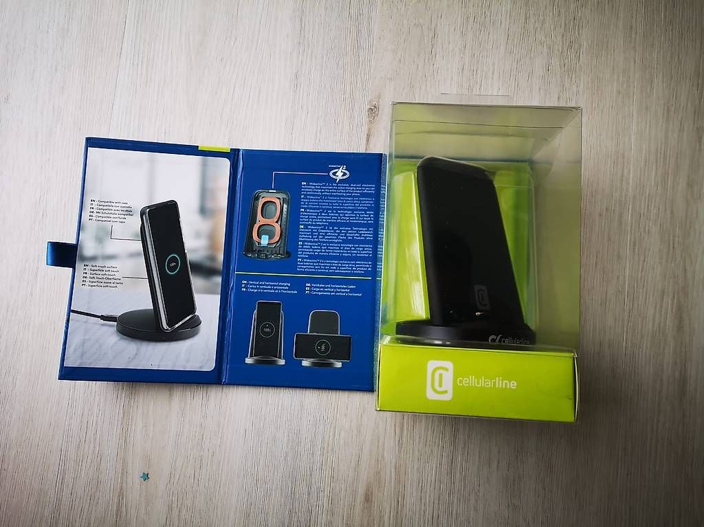 Caricabatterie: Cellularline Podium Wireless Charger 10W – Nuovo e nell'imballaggio originale da Ostermundigen venduto da danifdez 1