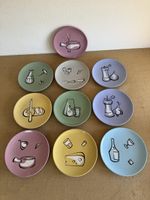 10 Stk. Vintage FONDUETELLER