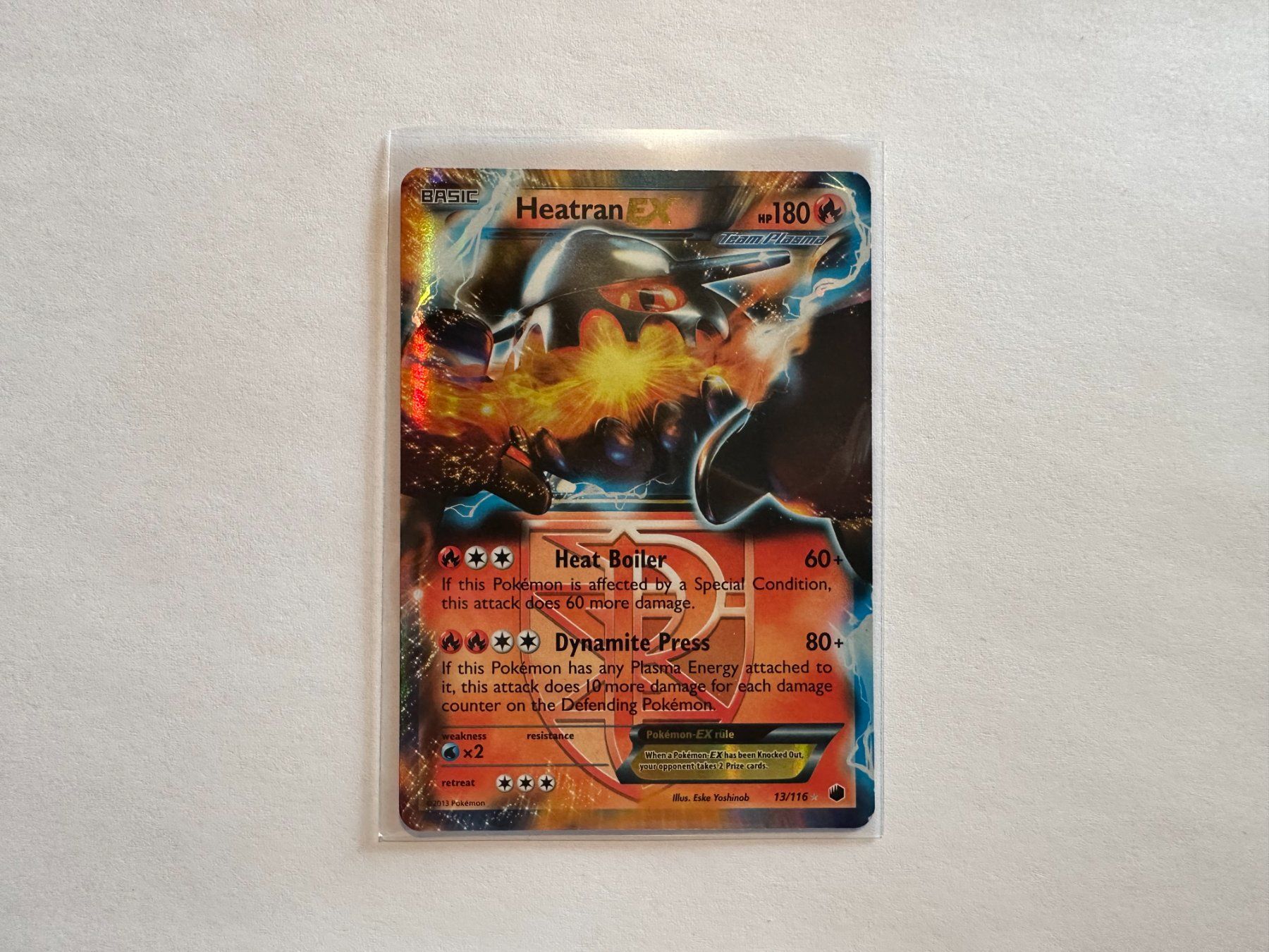 Pokémon Carte collezionabili: Heatran EX B&W Plasma Freeze EN – Usato da Hagendorn venduto da Pokecollectorch