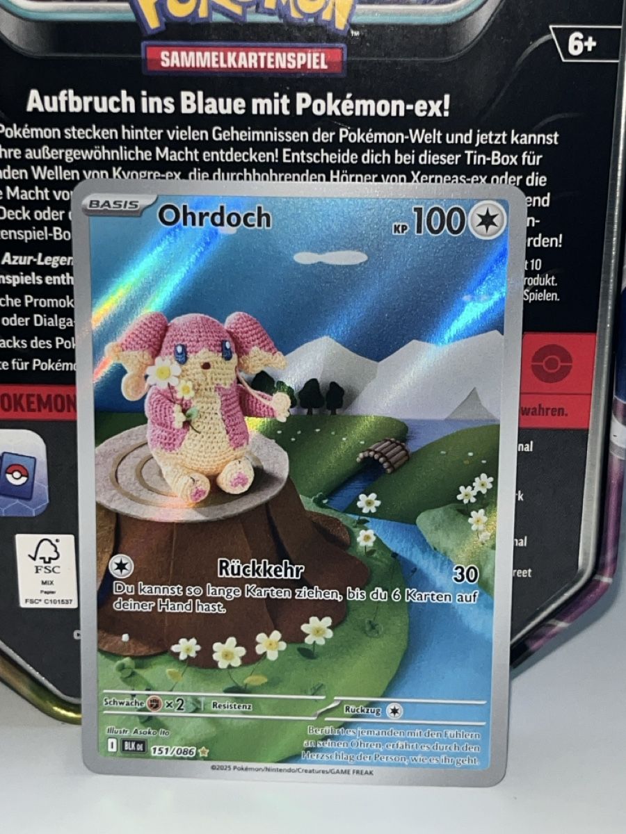 Pokémon Carte collezionabili: Ohrdoch holo – Nuovo (secondo la descrizione) da Zürich venduto da ame_f9rx