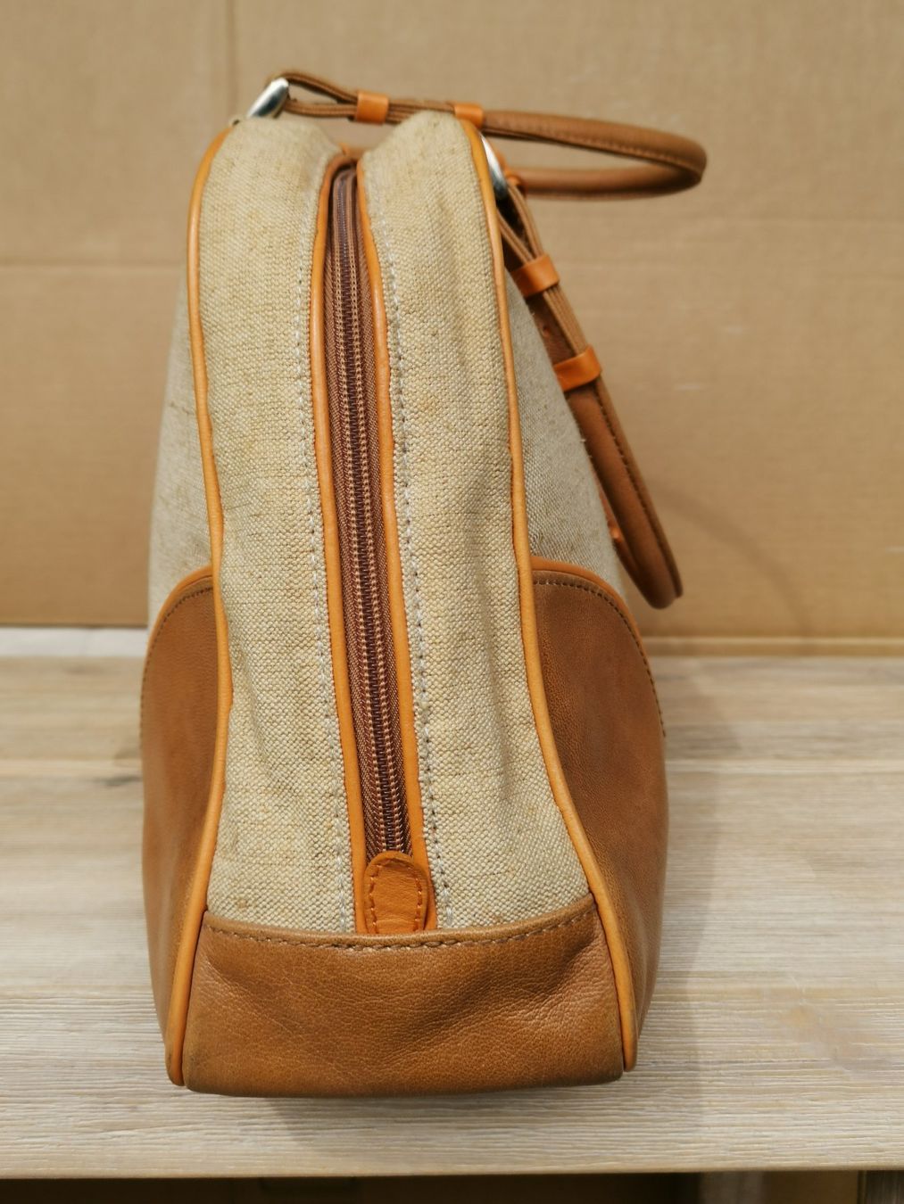 Borse da donna: ISABELLA FIORE Handtasche, Leinen und Leder – Usato da Basel venduto da Mamaree 4