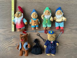 Vintage Sylvania, Simba Bärenland, Zwerge, Polizist und Wolf