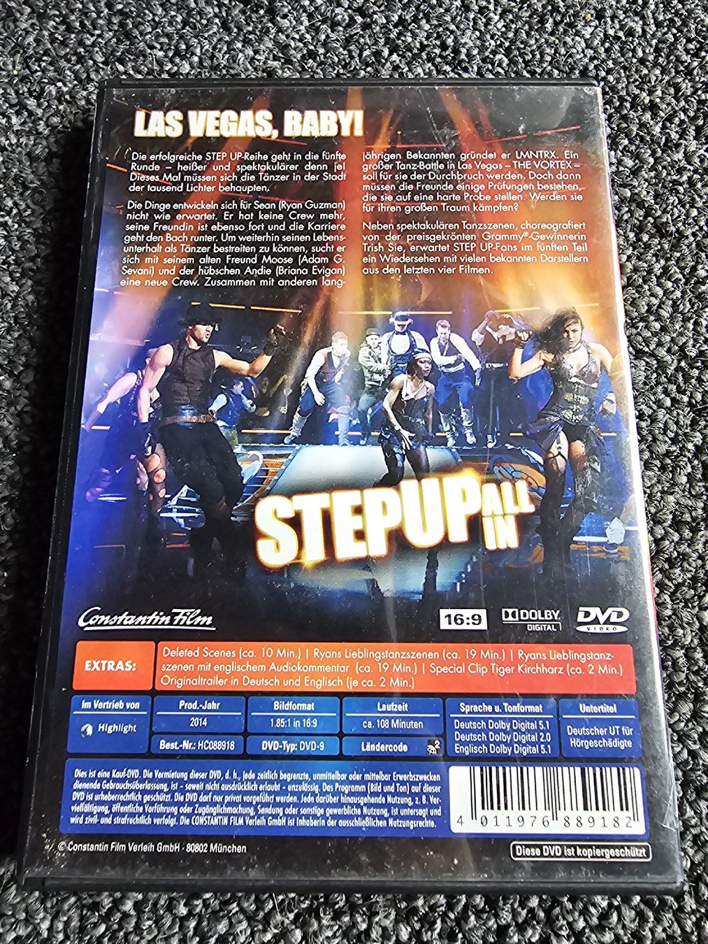 Tutti i DVDs: Step Up All In DVD (17843) – Usato da Ruswil venduto da jan_bxl5 1