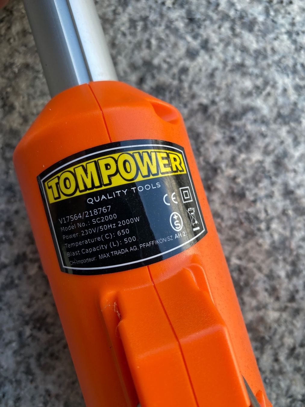Tutti gli attrezzi: TOMPOWER  Thermo-Unkrautvernichter – Nuovo (secondo la descrizione) da Galgenen venduto da Nicki40 1