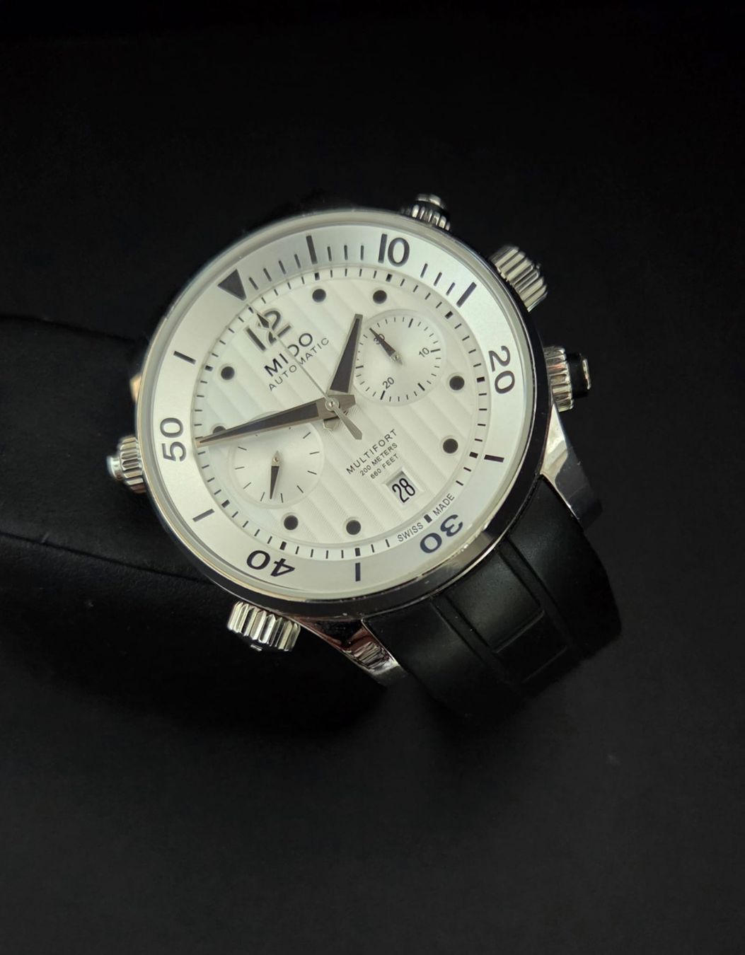 Mido Orologi: Mido Multifort Two-Crown Diver Chronograph - Full Set – Usato da Worben venduto da ant_c87n 3