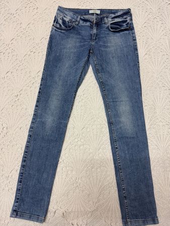 Damen Zara  Jeans Hose Gr38 Skinny hellblau Top Zustand
