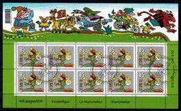 2006 Kleinbogen Kasperli Nr.1205 mit ET-ʘ