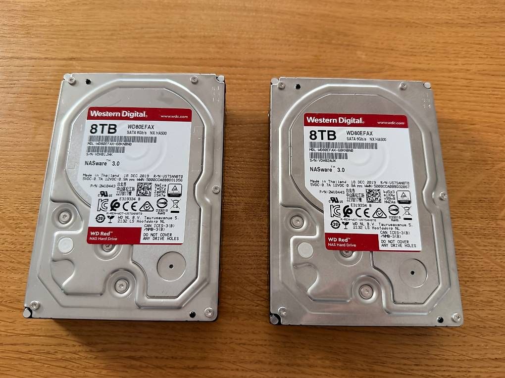 Western Digital Harddisks: 8TB WD Red Pro HDD – Gebraucht aus Pratteln von Per_PA