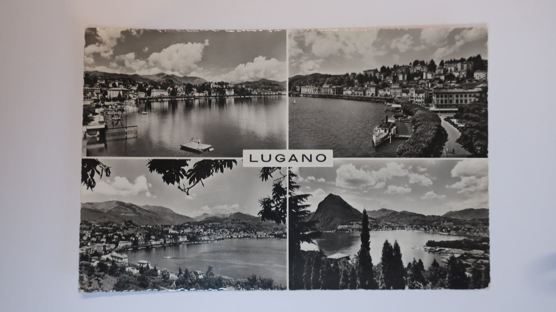 Ansichtskarten: Lugano Multivues – Gebraucht aus Cormoret von Pascalll2001 1
