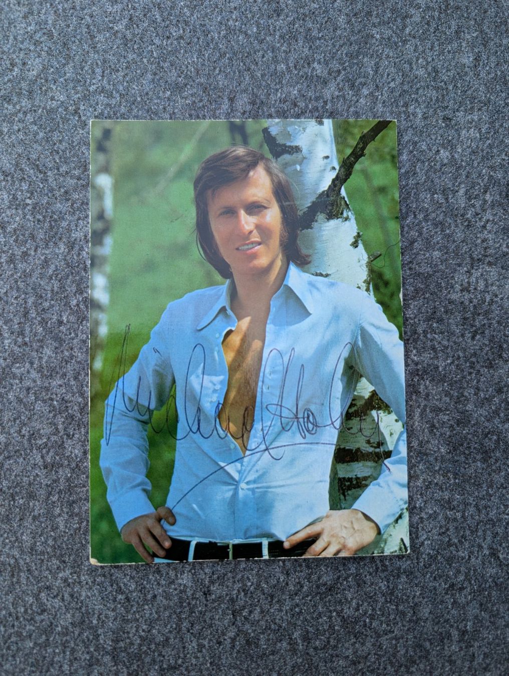 Autografi: Michael Holm, handsigniert – Usato da Buchs ZH venduto da Fussballfredi