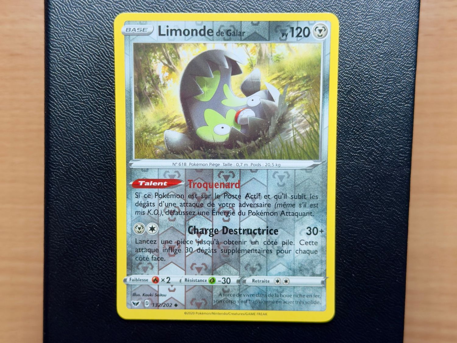 Pokémon Carte collezionabili: Limonde Reverse (132/202)- Épée et Bouclier - SSH FR EB01 – Usato da Chézard-St-Martin venduto da Kro_Cards
