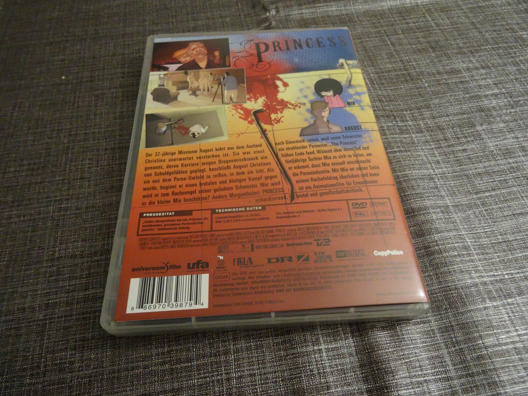 Tutti i DVDs: Princess DVD - Ein Film von Morgenthaler – Usato da Olten venduto da Disc-Verkauf 2