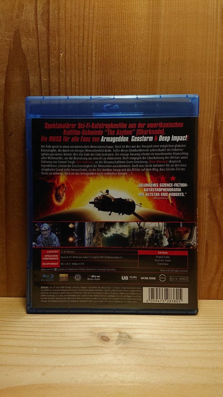 Tutti i DVDs: COLLISION EARTH Blu-Ray mit Eric Roberts und Kate Watson – Usato da Wilderswil venduto da Exebub 1