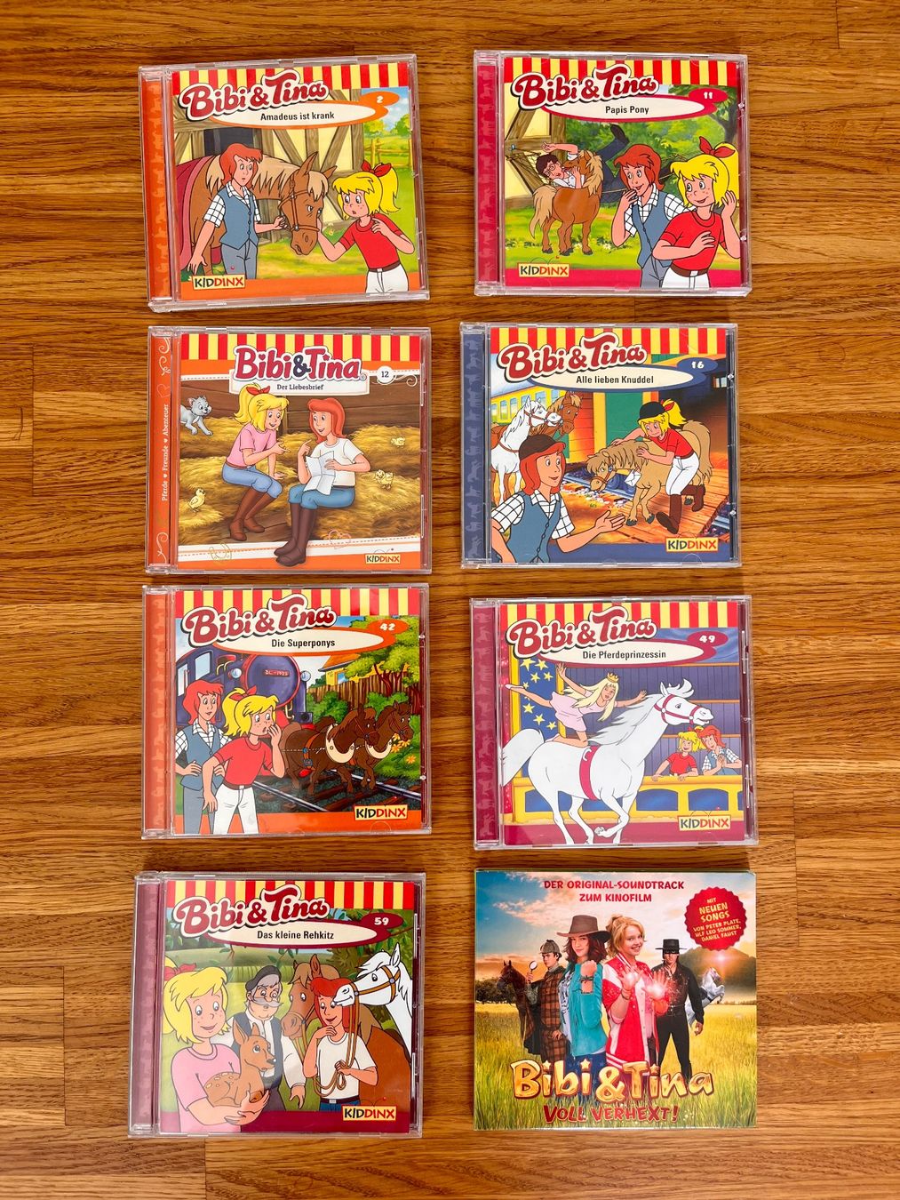 CD: 8x Bibi & Tina Kinder CDs – Usato da Küsnacht ZH venduto da madrilena77