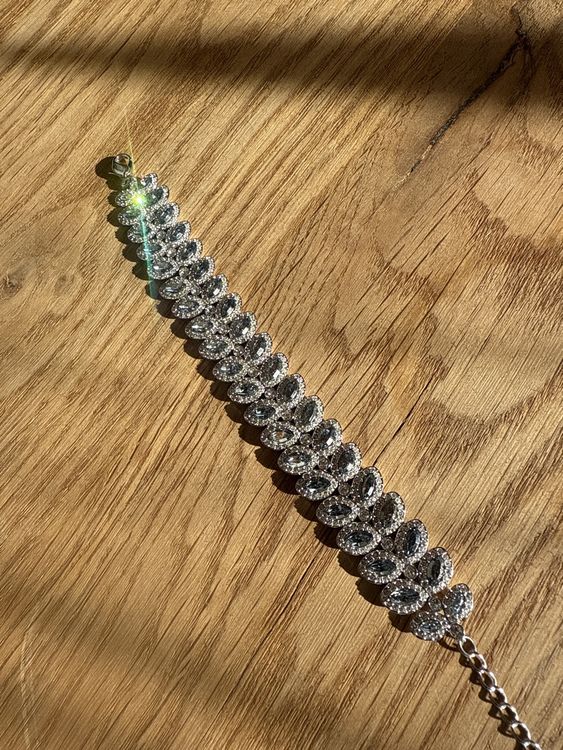 Swarovski Bracciali & Braccialetti: Swarovski Baron Armband – rhodiniert, silberfarben – Nuovo (secondo la descrizione) da Weiningen ZH venduto da -Adenin-
