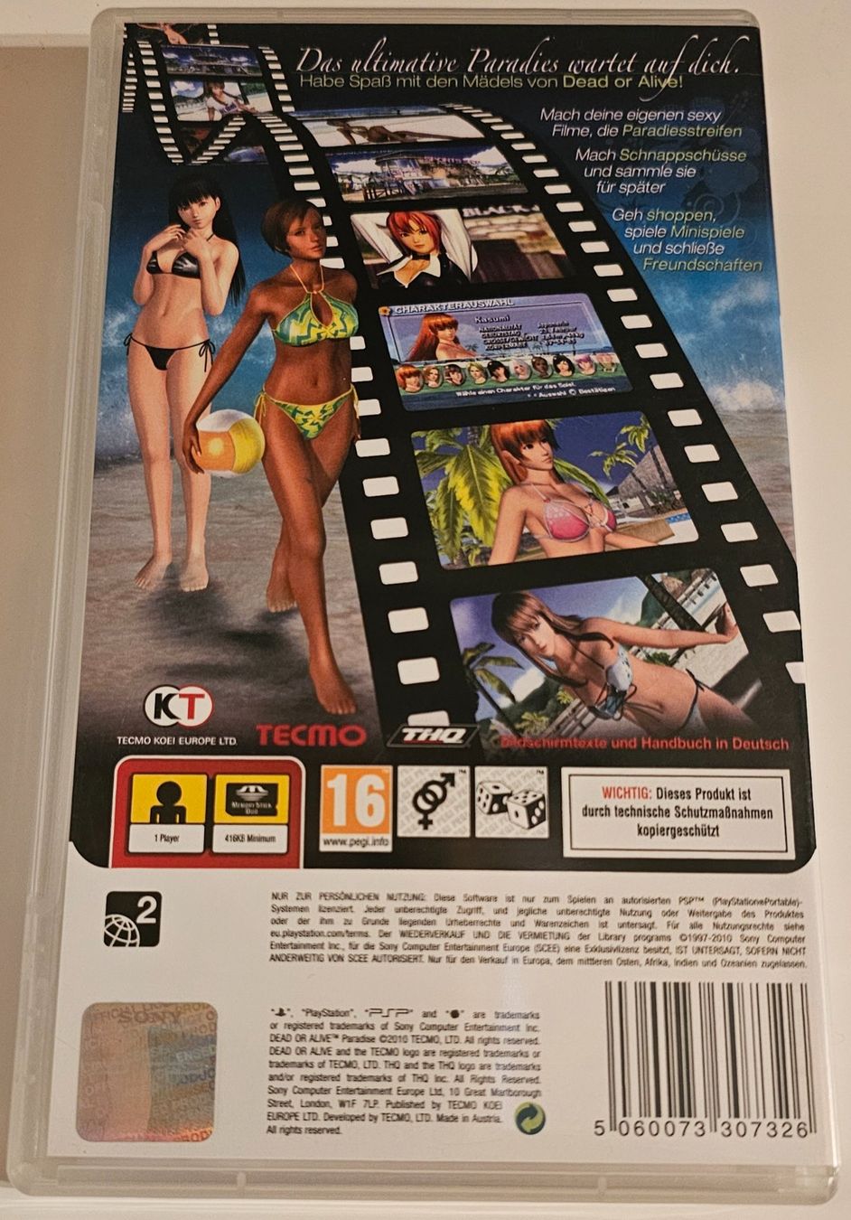 Sony Giochi: PSP Spiel - Dead or Alive Paradise – Usato da La Garde venduto da The_Hammer76 1