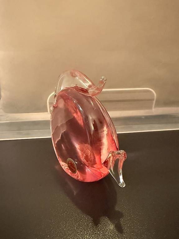 Murano Statuette: Fisch Glas Murano 1960 – Usato da Bern venduto da gadgetobjects 2