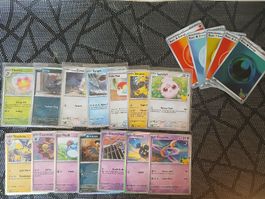 Pokémon 30th Celebration Lotto 18 Carte + Energie Holo 