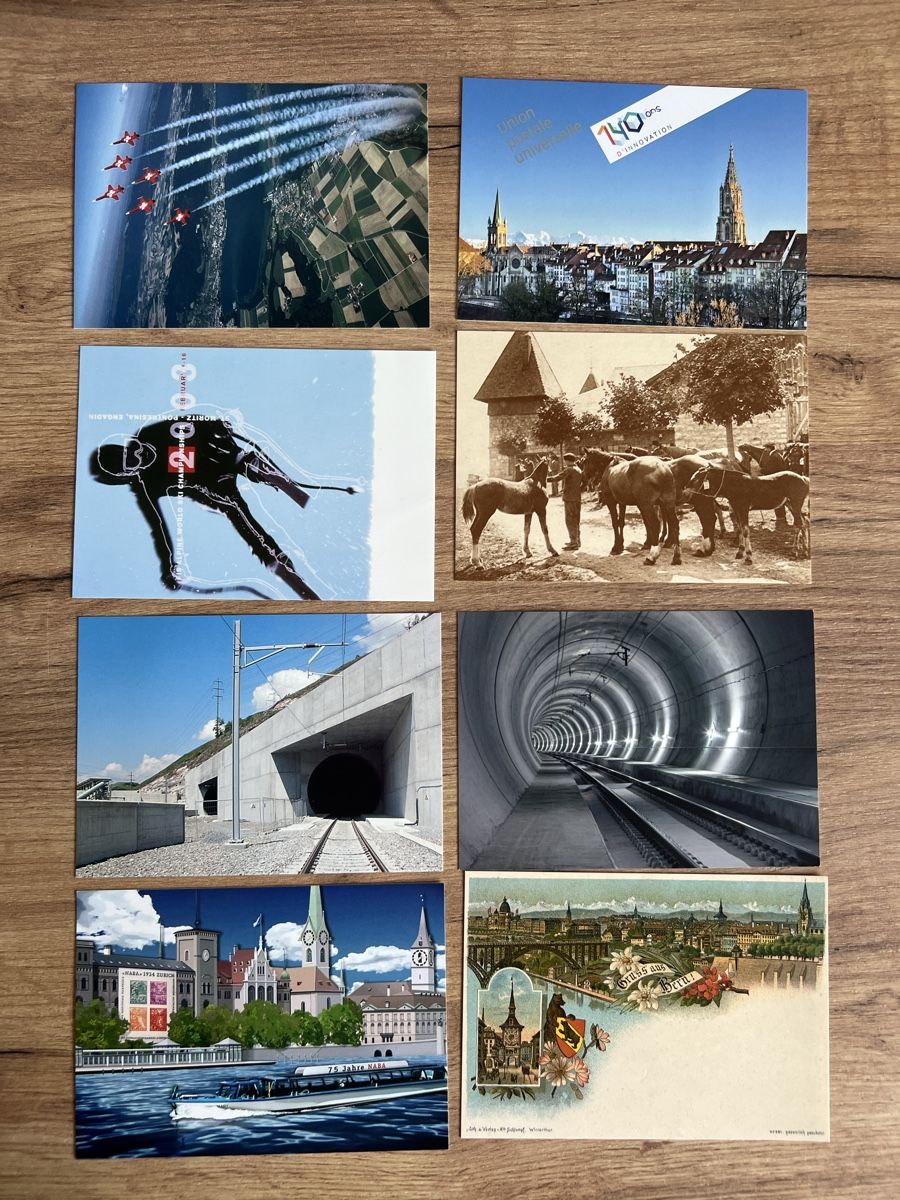 Alle Briefmarken: 14Stk. Bildpostkarten ET gestempelt – Neu (gemäss Beschreibung) aus Braunau von Desil2511 2