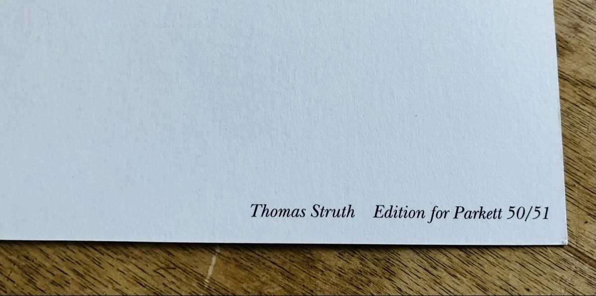 Cartoline postali: AK Thomas Struth – Nuovo (secondo la descrizione) da Buchs AG venduto da Allerleis 2