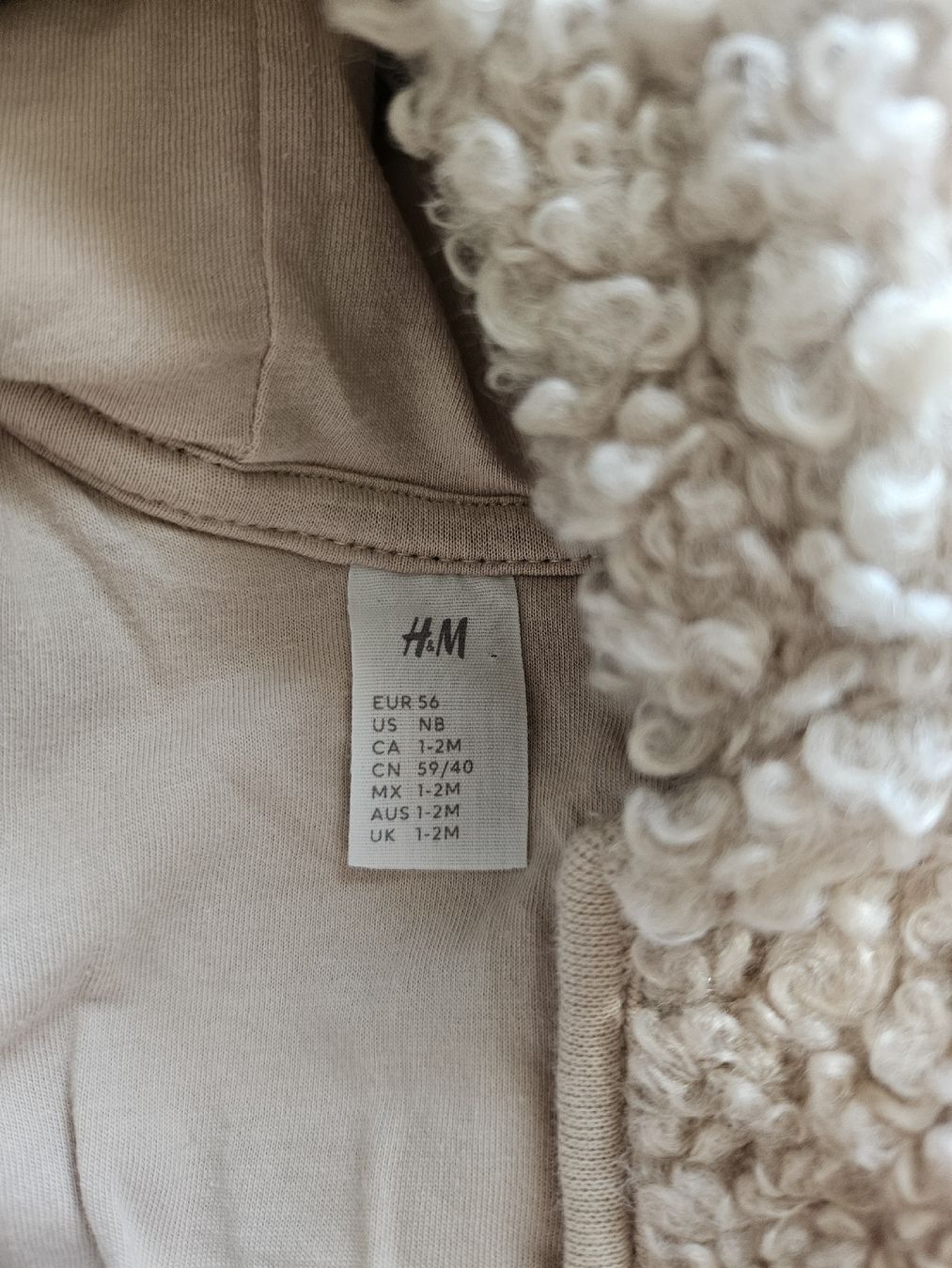 H&M Completi: H&M Teddy Overall Gr. 56 – Nuovo (secondo la descrizione) da Wil SG venduto da an_ka 1