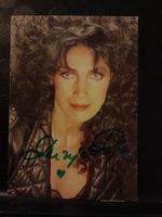 Dunja Rajter - handsignierte Autogrammkarte