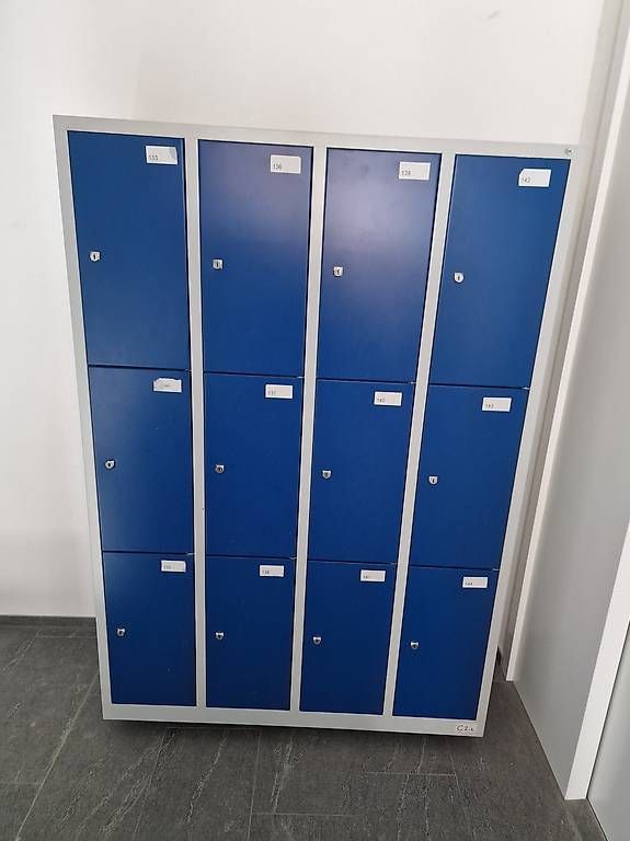 Guardaroba: 12 er -Spind, Metallbox, Kleiderkasten – Usato da Ottikon venduto da nag-champa77 1