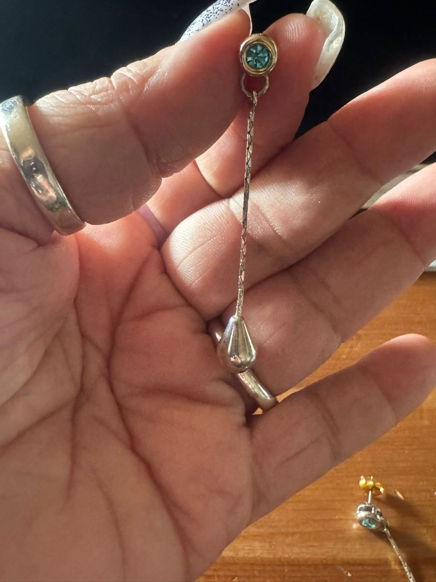 Boucles d'oreille: Verkaufe Ohrenringe Hänger  – D'occasion à Basel par Ajscha7o1 2