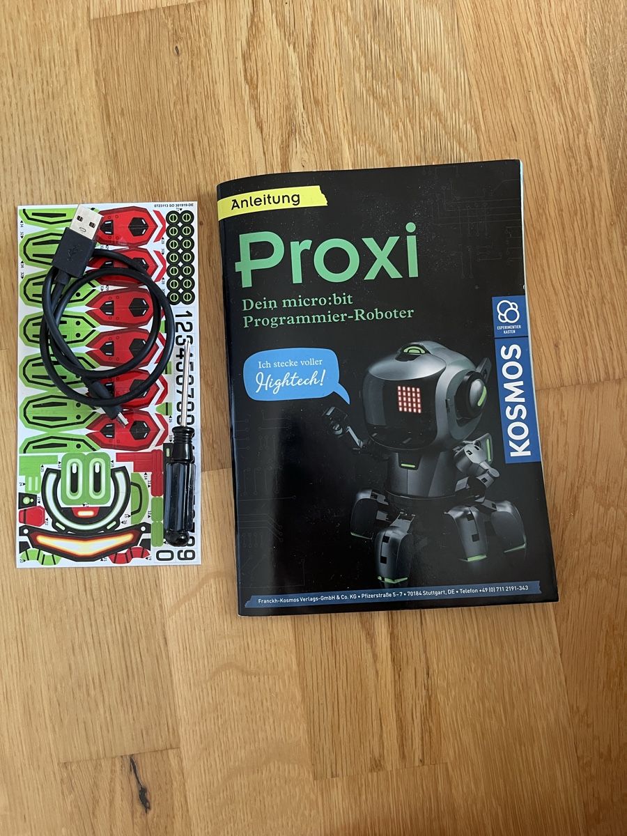 Kit di costruzioni: KOSMOS Proxi micro:bit Roboter – Usato da Turbenthal venduto da Pepi52 2